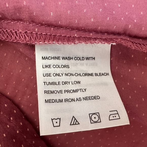 Isabella Sinclair Button Parade Blouse 100% Cotton Size Small - Picture 11 of 12